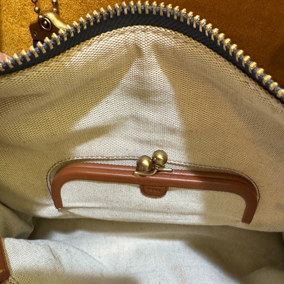 Coach Reserve Rogue Blue Leather Tote Bag - Picture 11 of 11